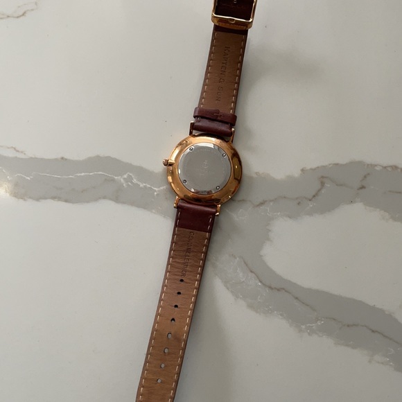 Kapten & son campus 40mm black and brown watch